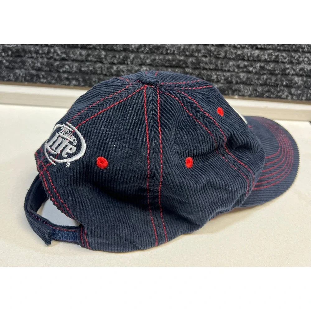 Washington Nationals Corduroy Baseball Cap Bottle Opener Miller Light Adjustable